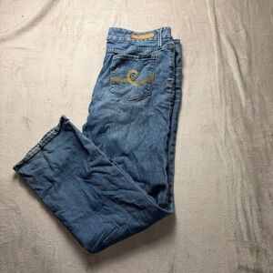 Seven7‎ Jeans Women's Blue Bootcut Denim Pants Size 14